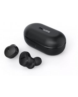 Ασύρματα ακουστικά Philips - TAT4556BK/00, TWS, ANC, μαύρα