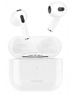 Ασύρματα ακουστικά ProMate - FreePods-2, TWS, λευκά