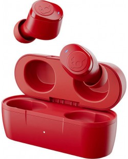 Ασύρματα ακουστικά με μικρόφωνο Skullcandy - Jib True, TWS, κόκκινα