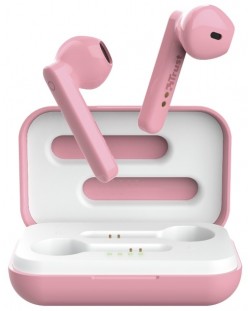 Ασύρματα ακουστικά Trust - Primo Touch, TWS, ροζ