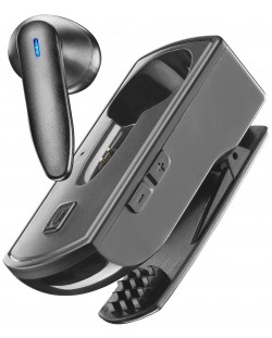 Ασύρματο ακουστικό με μικρόφωνο Cellularline - Clip Pro, μαύρο