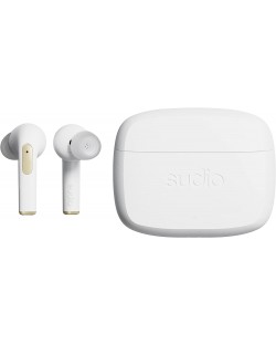 Ασύρματα ακουστικά Sudio - N2 Pro, TWS, ANC, λευκά