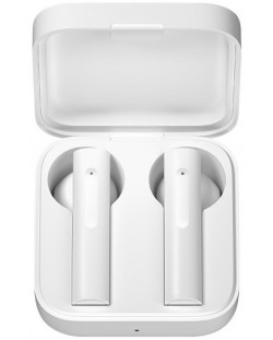 Ασύρματα ακουστικά με μικρόφωνο Xiaomi - Mi 2 Basic, TWS, λευκά