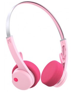 Ασύρματα ακουστικά με μικρόφωνο Defunc - Mondo Freestyle, ροζ