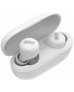 Ασύρματα ακουστικά QCY - T17, TWS, λευκά 
