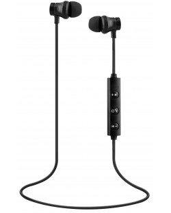 Ασύρματα ακουστικά με μικρόφωνο T'nB - Playback, μαύρο