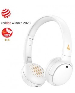 Ασύρματα ακουστικά Edifier με μικρόφωνο - WH500, Λευκό/Κίτρινο