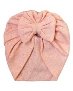 Βρεφικό καπέλο τουρμπάνι Kayra Baby - σολομό