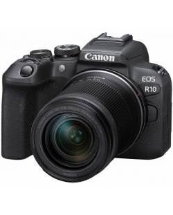 Φωτογραφική μηχανή Mirrorless  Canon - EOS R10, RF-S 18-150, IS STM, Black