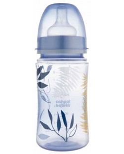Μπουκάλι κατά των κολικών Canpol babies - Easy Start, Gold, 240 ml, μπλε