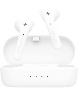 Ασύρματα ακουστικά Defunc - True Basic, TWS, λευκό