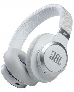 Ασύρματα ακουστικά με μικρόφωνο JBL - Live 660NC, λευκό