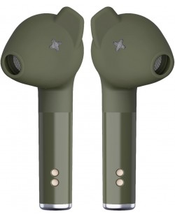 Ασύρματα ακουστικά Defunc - TRUE PLUS, TWS, πράσινa