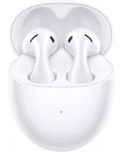 Ασύρματα ακουστικά Huawei - Freebuds 5, TWS, ANC, Ceramic White
