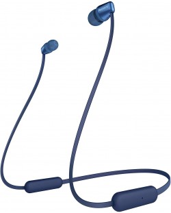 Ασύρματα ακουστικά με μικρόφωνο Sony - WI-C310, μπλε