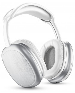 Ασύρματα ακουστικά με μικρόφωνο Cellularline - MS Maxi 2, λευκά