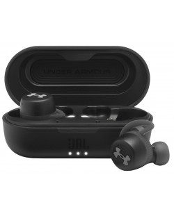 Ασύρματα ακουστικά JBL - UA Streak, TWS, μαύρα