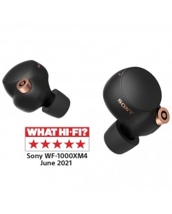Ασύρματα ακουστικά Sony - WF-1000XM4, TWS, μαύρα
