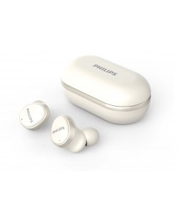 Ασύρματα ακουστικά  Philips - TAT4556WT/00, TWS, ANC, άσπρα