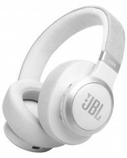 Ασύρματα ακουστικά JBL - Live 770NC, ANC, λευκά