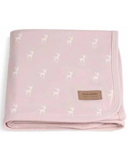 Βρεφική κουβέρτα  Bonjourbebe - 65 x 80 cm, Deer Pink
