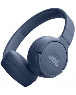 Ασύρματα ακουστικά με μικρόφωνο JBL - Tune 670NC, ANC, μπλε