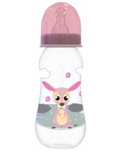 Μπιμπερό  Lorelli Baby Care - 250 ml, ροζ