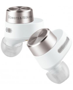 Ασύρματα ακουστικά με μικρόφωνο Bowers & Wilkins - PI5, TWS, λευκά