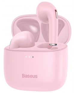Ασύρματα ακουστικά Baseus - Bowie E8, TWS, ροζ