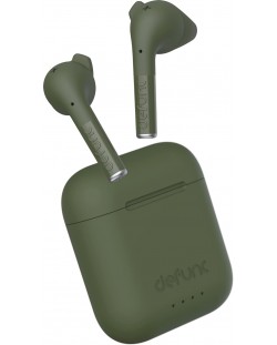 Ασύρματα ακουστικά Defunc - TRUE TALK, TWS, πράσινα