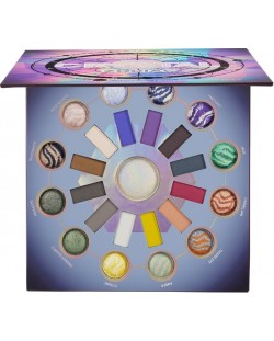 BH Cosmetics Παλέτα σκιών ματιών  και highlighter  Crystal Zodiac, 25 χρώματα