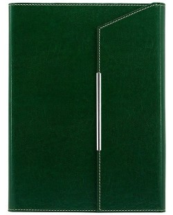 Επαγγελματικός φάκελος με κάλυμμα Lemax Novaskin - Green, B5