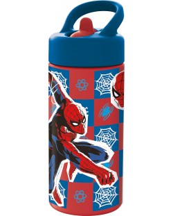 Μπουκάλι με καλαμάκι Stor Spider-Man - 410 ml