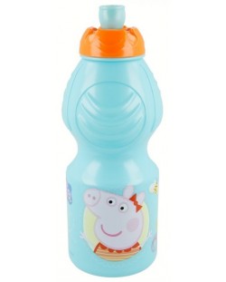 Αθλητικό μπουκάλι Uwear - Peppa Pig, 400 ml