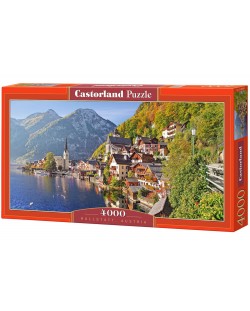 Πανοραμικό παζλ Castorland 4000 κομμάτια - Hallstatt, Αυστρία