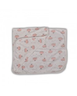 Βρεφική κουβέρτα Cangaroo - Mellow, ροζ