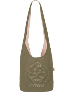 Τσάντα βρεφικού καροτσιού Lassig - Charity Shopper Tree, ελιά
