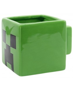 Κούπα 3D ABYstyle Games: Minecraft - Creeper, 450 ml