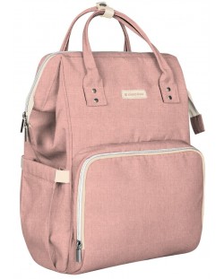 Τσάντα για βρεφικά αξεσουάρ 2 σε 1 KikkaBoo - Siena, ροζ