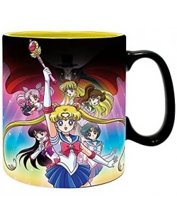 Κούπα με θερμικό εφέ ABYstyle Animation: Sailor Moon - Characters, 460 ml
