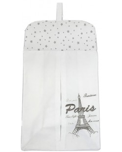 Τσάντα με πάνες Bambino Casa - Paris, Bianco