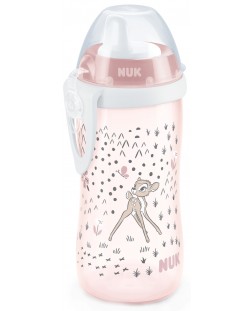 Κύπελλο με σκληρή άκρη NUK - Kiddy Cup, 300 ml, Bambi