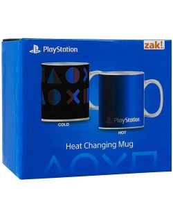 Κούπα με θερμικό εφέ  Kids Euroswan - PlayStation, 300 ml  