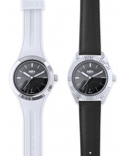 Ρολόι  Bill's Watches Twist - White & Black