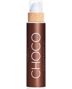 Cocosolis Suntan &Body Βιολογικό λάδι για γρήγορο μαύρισμα Choco, 200 ml