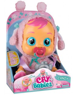Κούκλα που κλαίει IMC Toys Cry Babies - Κέντυ, αρνάκι, αποκλειστική