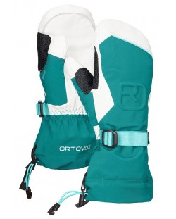 Γυναικεία γάντια Ortovox - Merino Freeride mitten, μέγεθος XS, πράσινο