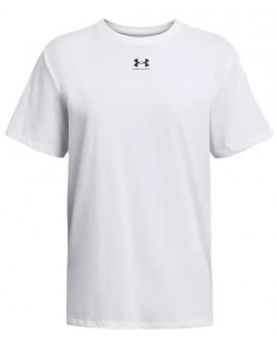Γυναικείο μπλουζάκι Under Armor - Campus Oversize, λευκό