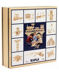 Παιδικός κατασκευαστής Kapla - 100 τεμάχια