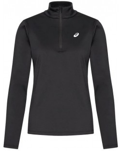 Γυναικεία αθλητική μπλούζα Asics - Core LS 1/2 Zip Winter, μαύρη